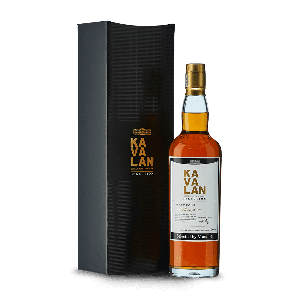 Kavalan Solist Peaty Single Cask Strenght V and B 57,8%