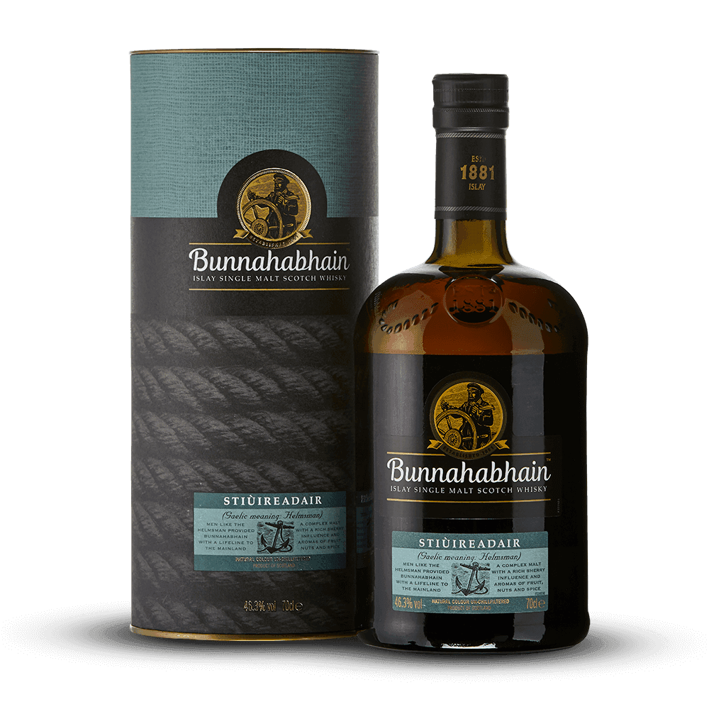 Photo 1 — Bunnahabhain Stiùireadair 46,3% + Etui