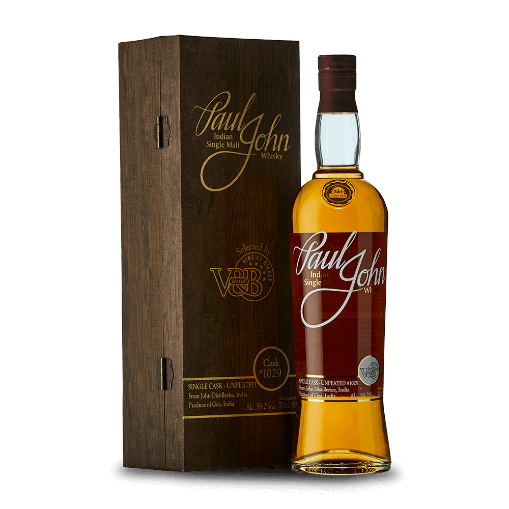 Paul John Brut de fût Single Cask V and B 59,2%