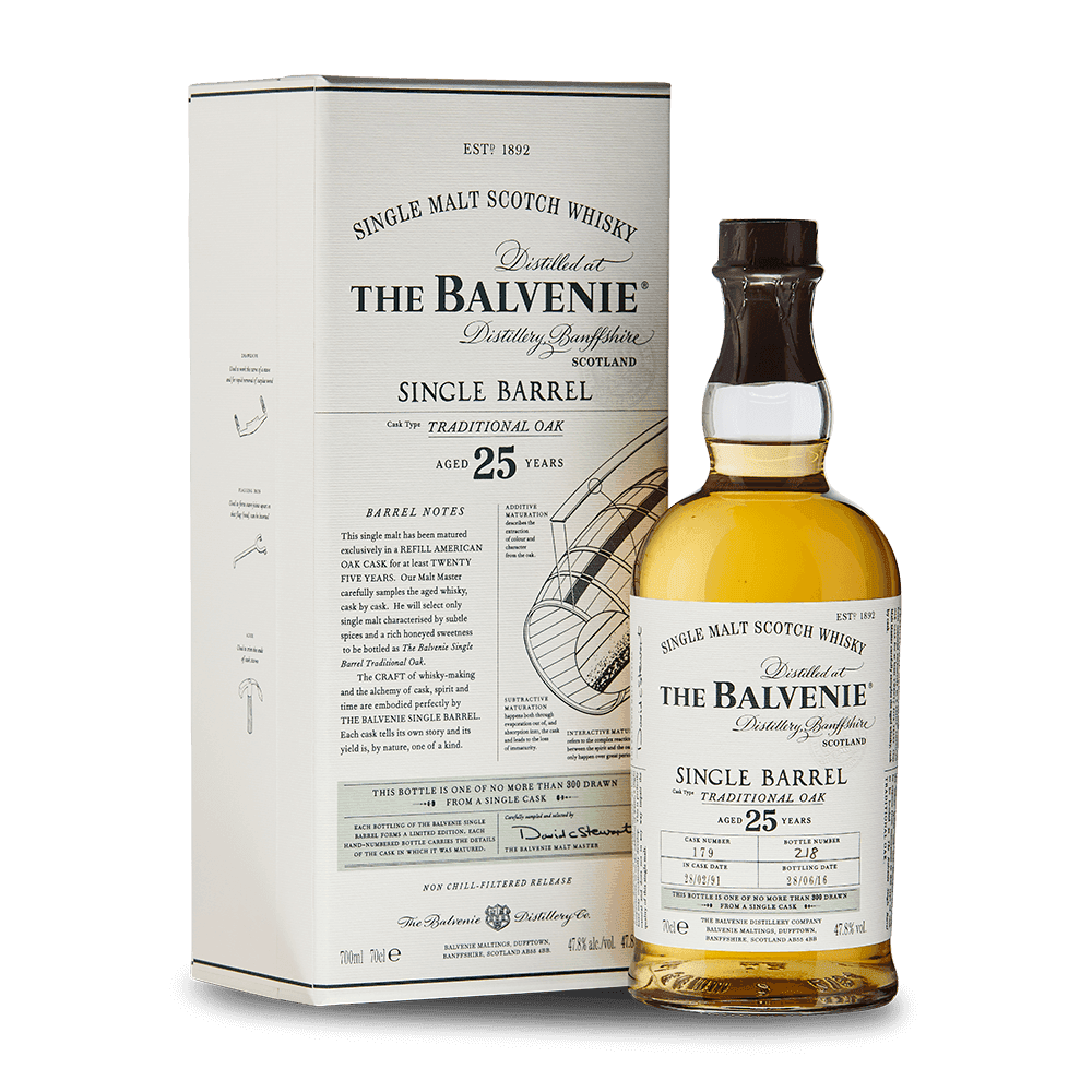 The Balvenie 25 ans Single Barrel Traditional Oak 47,8%