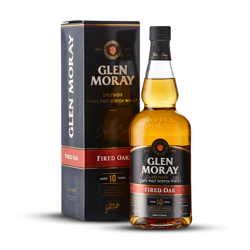 Glen Moray 10 ans Fired Oak 40%