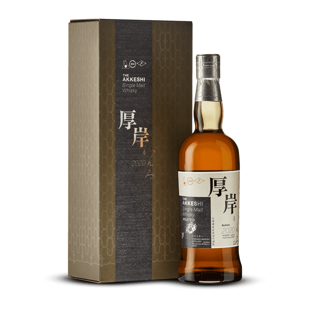 Akkeshi Single Malt Peated Kanro 55%