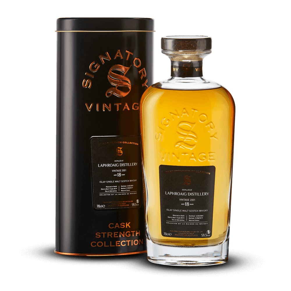 Signatory Vintage Laphroaig 18 ans 2001 59,3%