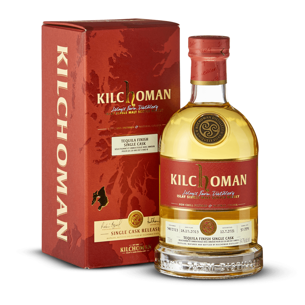 Kilchoman 7 Ans Tequila V and B 54,70 %