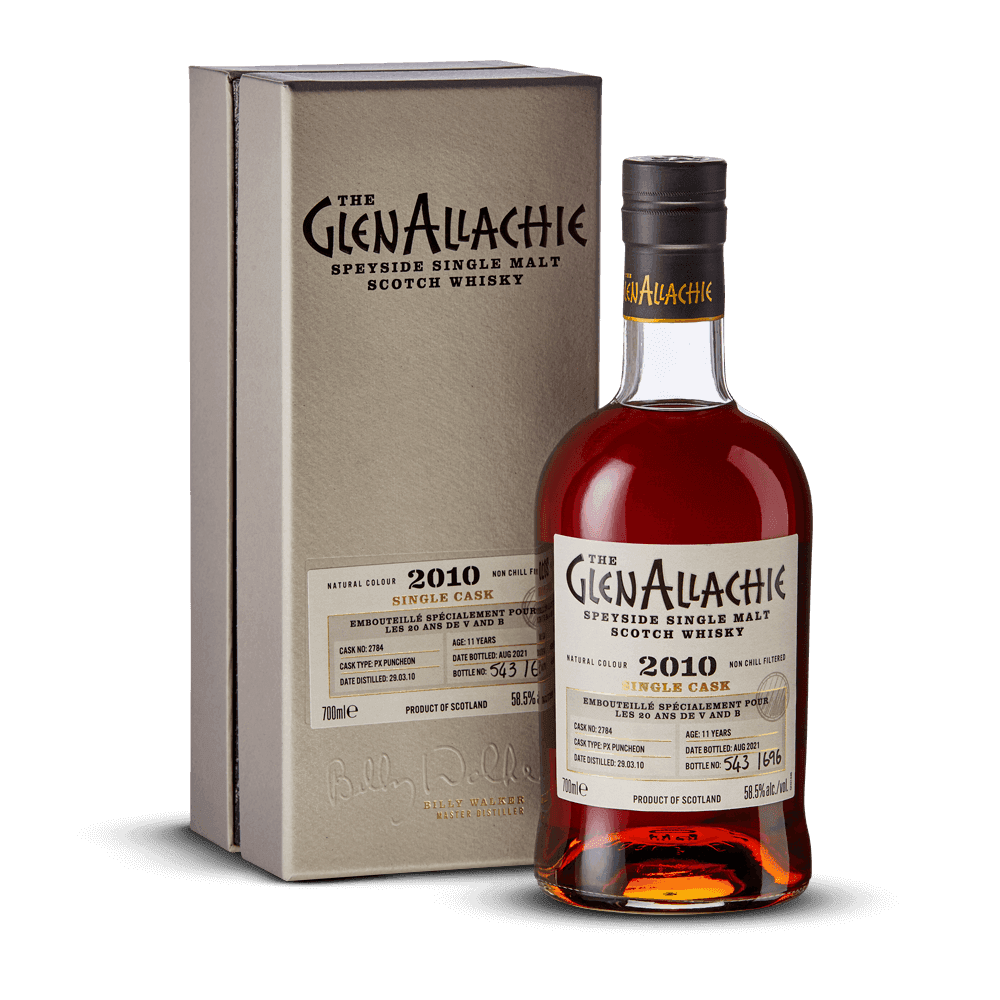 Glenallachie Single Cask V and B 10 Yo Px Puncheon 58,5%