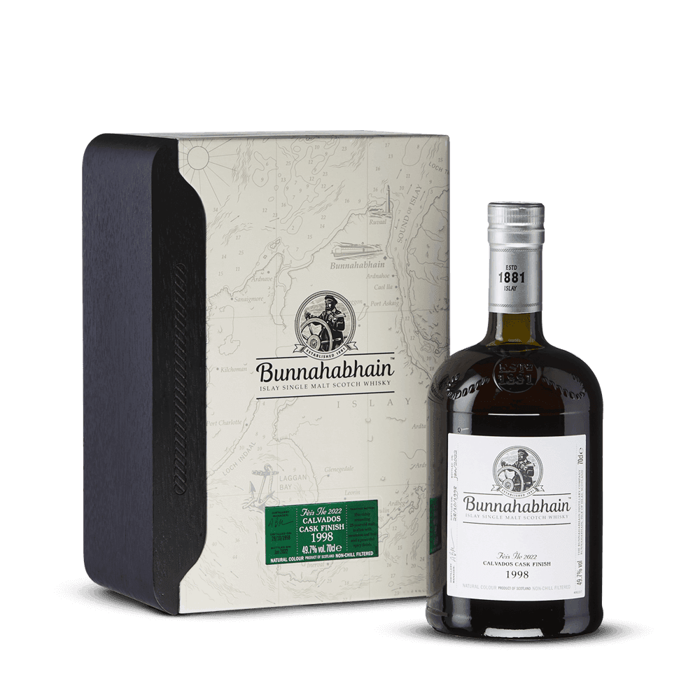 Bunnahabhain 1998 Calvados Cask Finish 49,70%