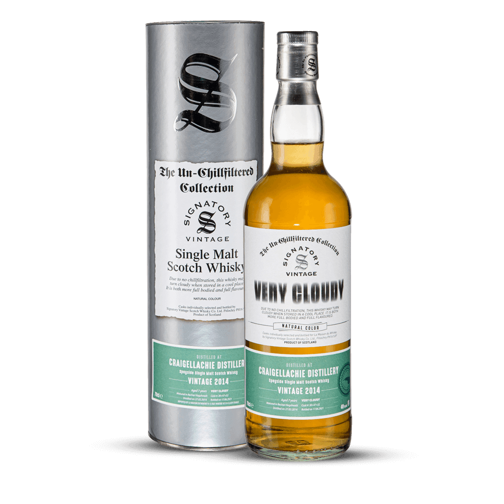 Signatory Vintage Craigellachie 2014 Very Cloudy SV 40%