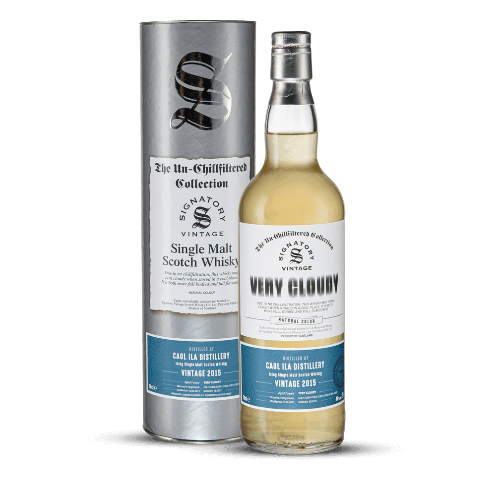 Signatory Vintage Caol Ila 2015 7 ans Very Cloudy 40%