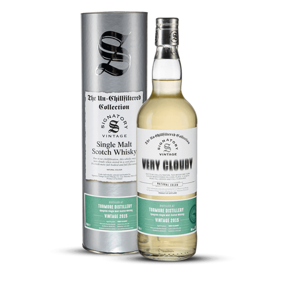 Signatory Vintage Tormore 6 ans Very Cloudy 40%