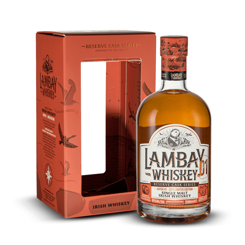 Lambay Single Malt Reserve Cask Series Batch 1 43%