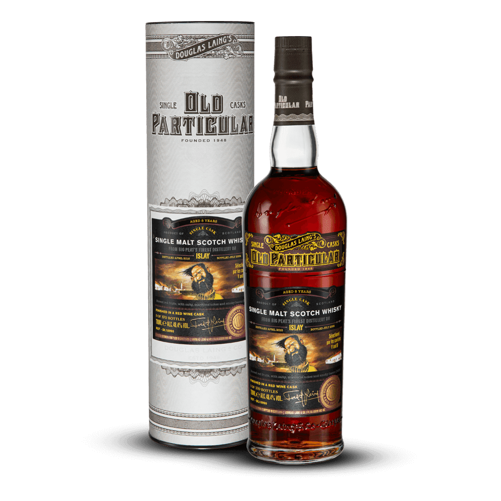 Big Peat 8 Ans French Red Wine Cask V And B Edition 48,4 %