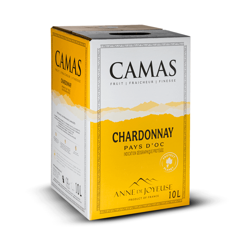 Bib 10L - IGP Pays D'Oc Camas Chardonnay