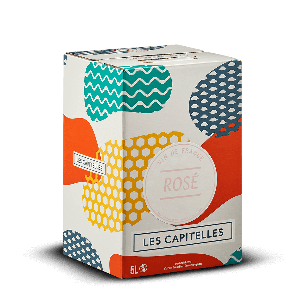 BIB 5L - Vin de France Rosé Cuvée des Capitelles