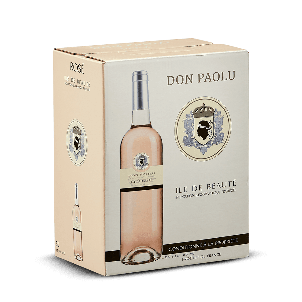 Bib 5L - IGP Ile de Beauté Rosé Don Paolu