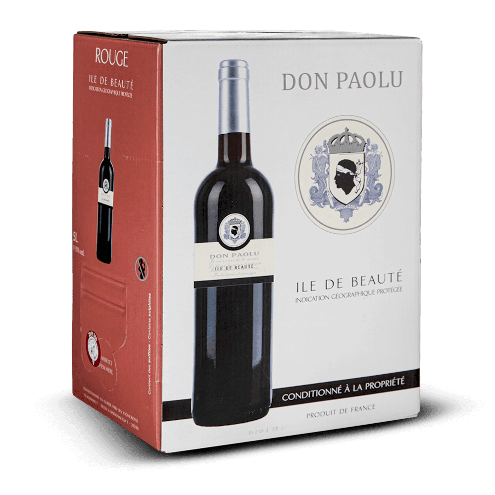 Vignerons d'Aghione Don Paolu Rouge Bib 5 l