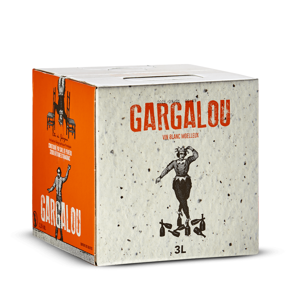 Gargalou Blanc Moelleux Bib 3 l