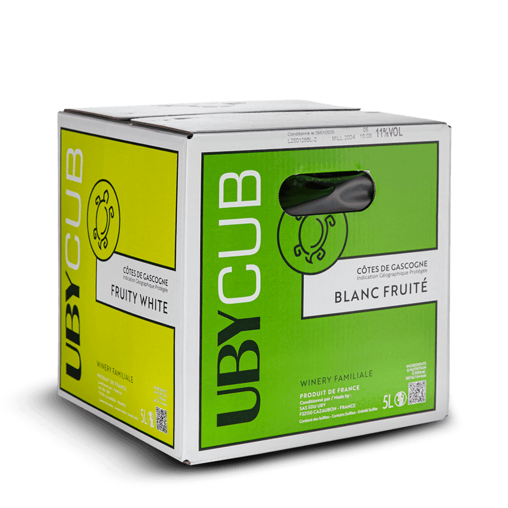 Bib 5L Blanc Sec 2024 - Uby