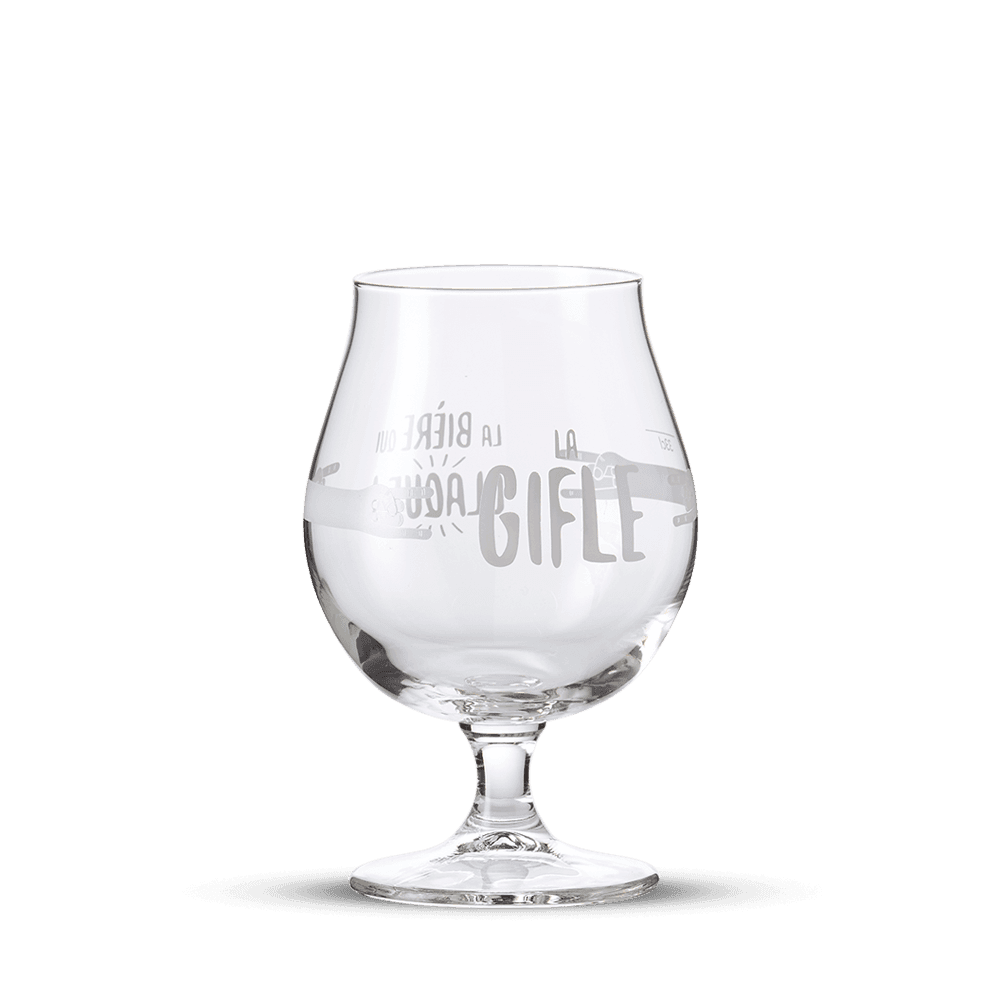 Photo 1 — Verre Tulipe La Gifle 33 cl