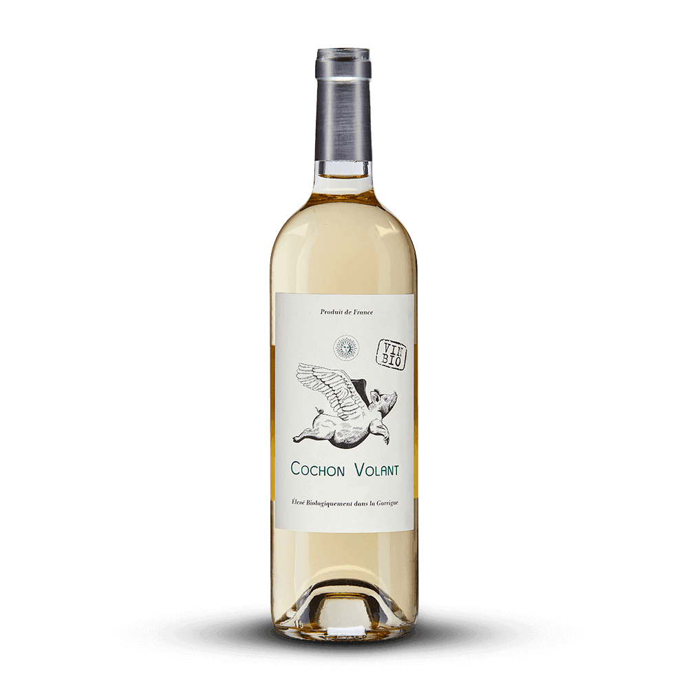 Photo 1 — Château Caraguilhes Cochon Volant blanc 2019