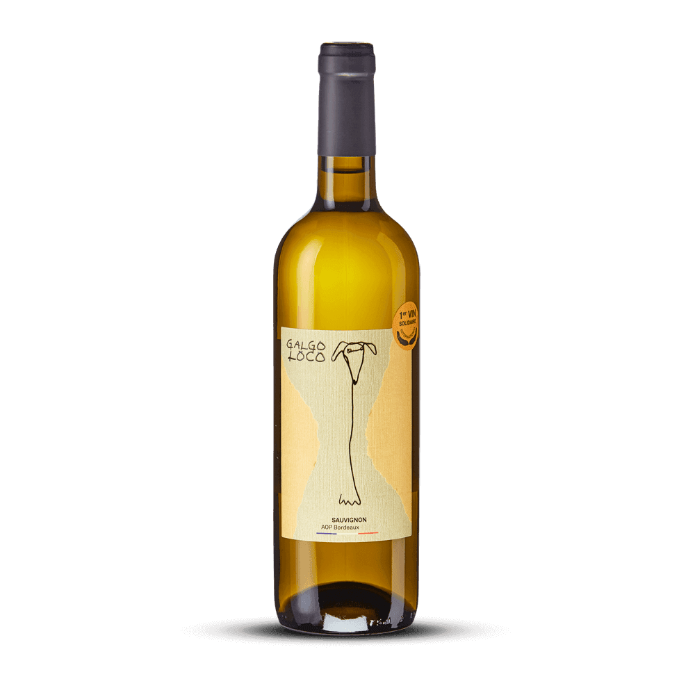 Photo 1 — Galgo Loco Bordeaux blanc 2020