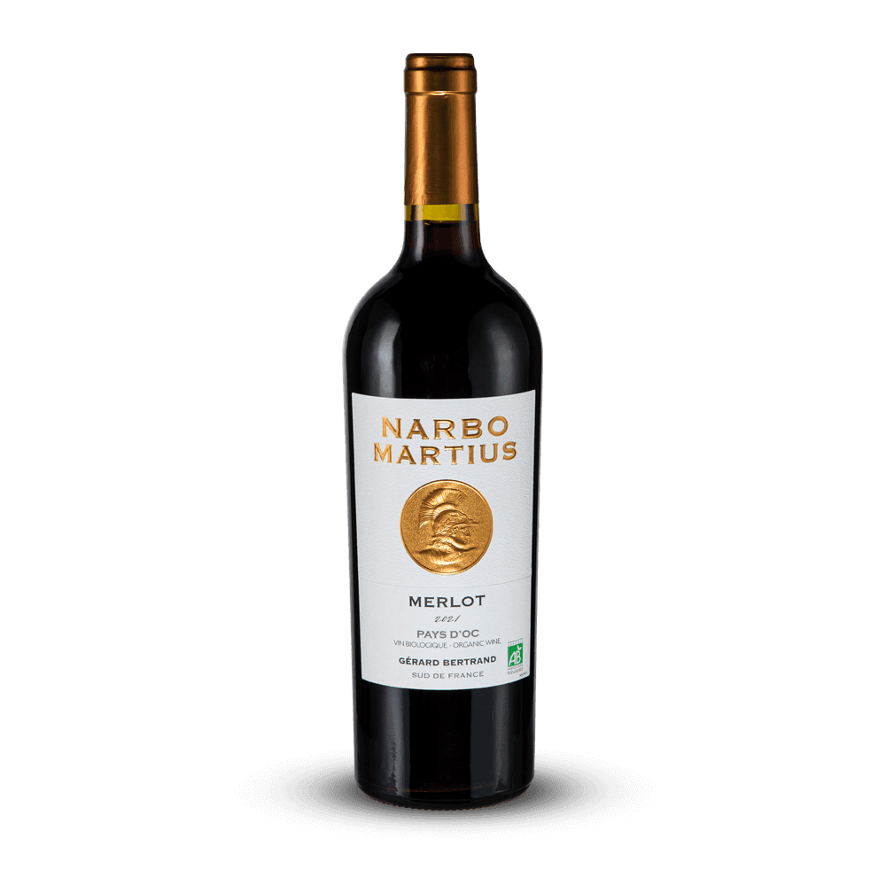 IGP Coteaux de Narbonne Rouge 2021 Narbo Martius Merlot - Gérard Bertrand