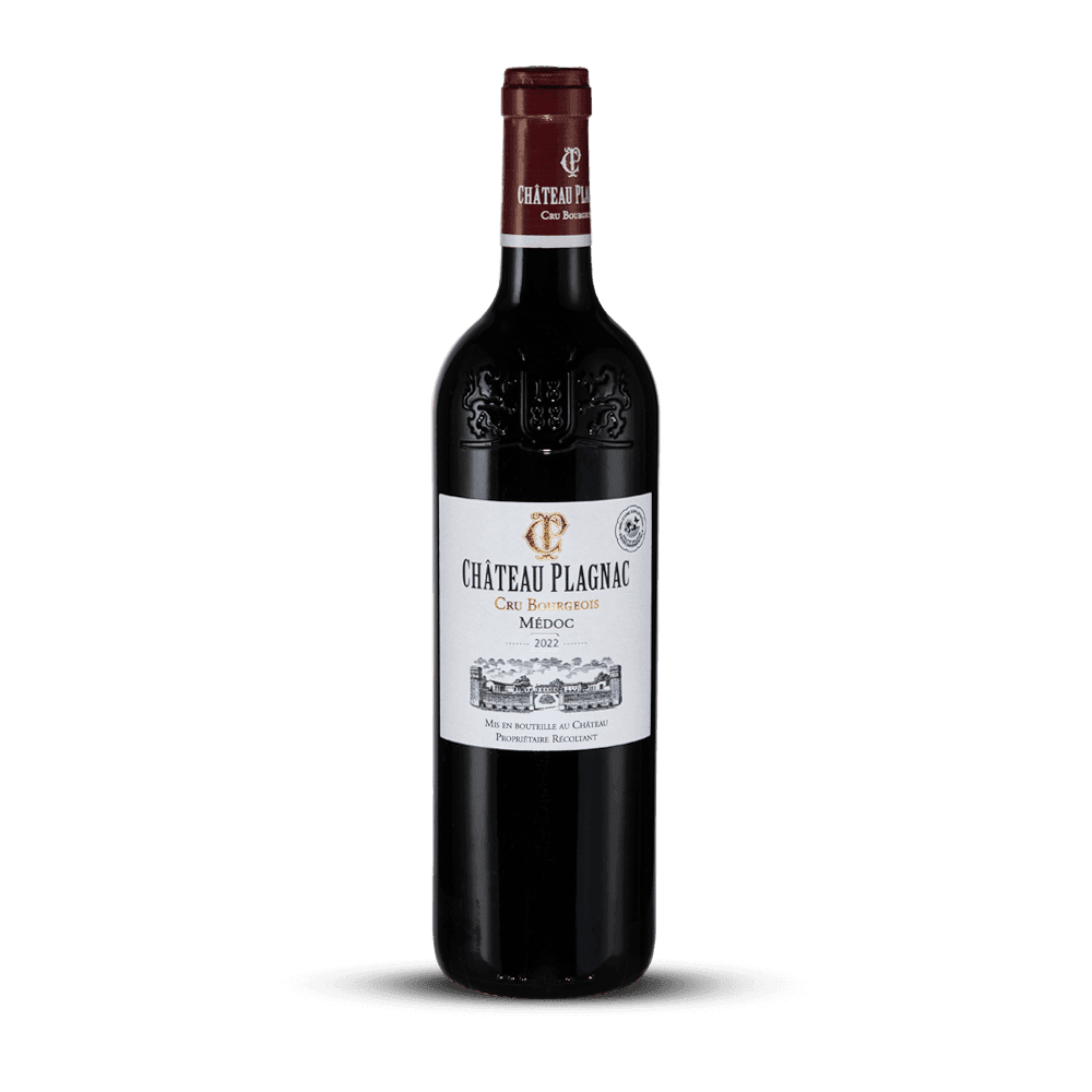 Médoc Cru Bourgeois Rouge Château Plagnac 2022