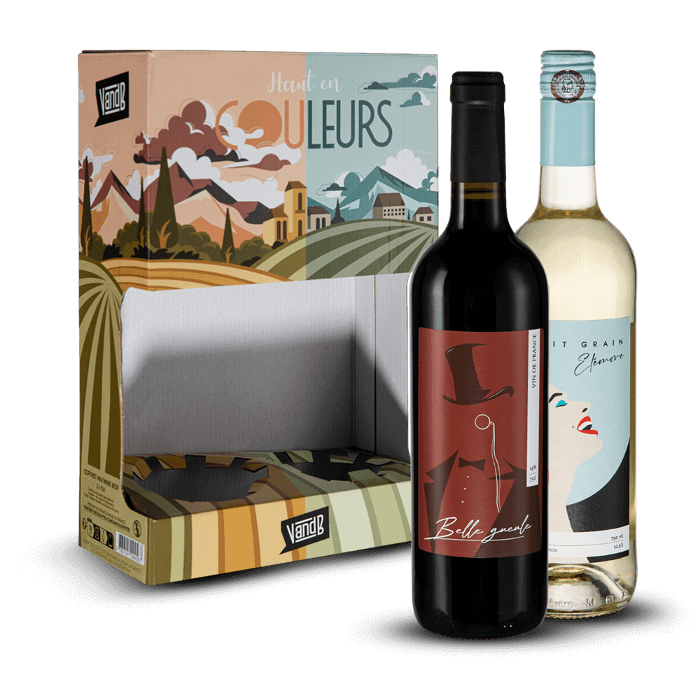 Coffret Vin Haut En Couleurs