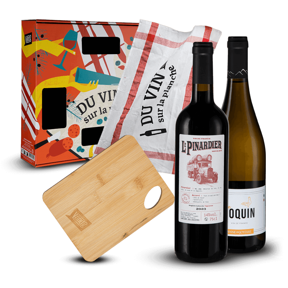 Coffret du Vin sur la Planche