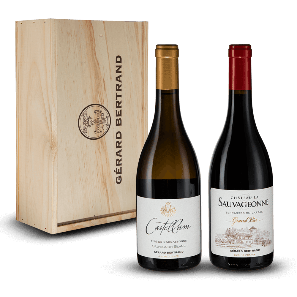 Coffret 2 bouteilles La Sauvageonne et Castellum - Gérard Bertrand