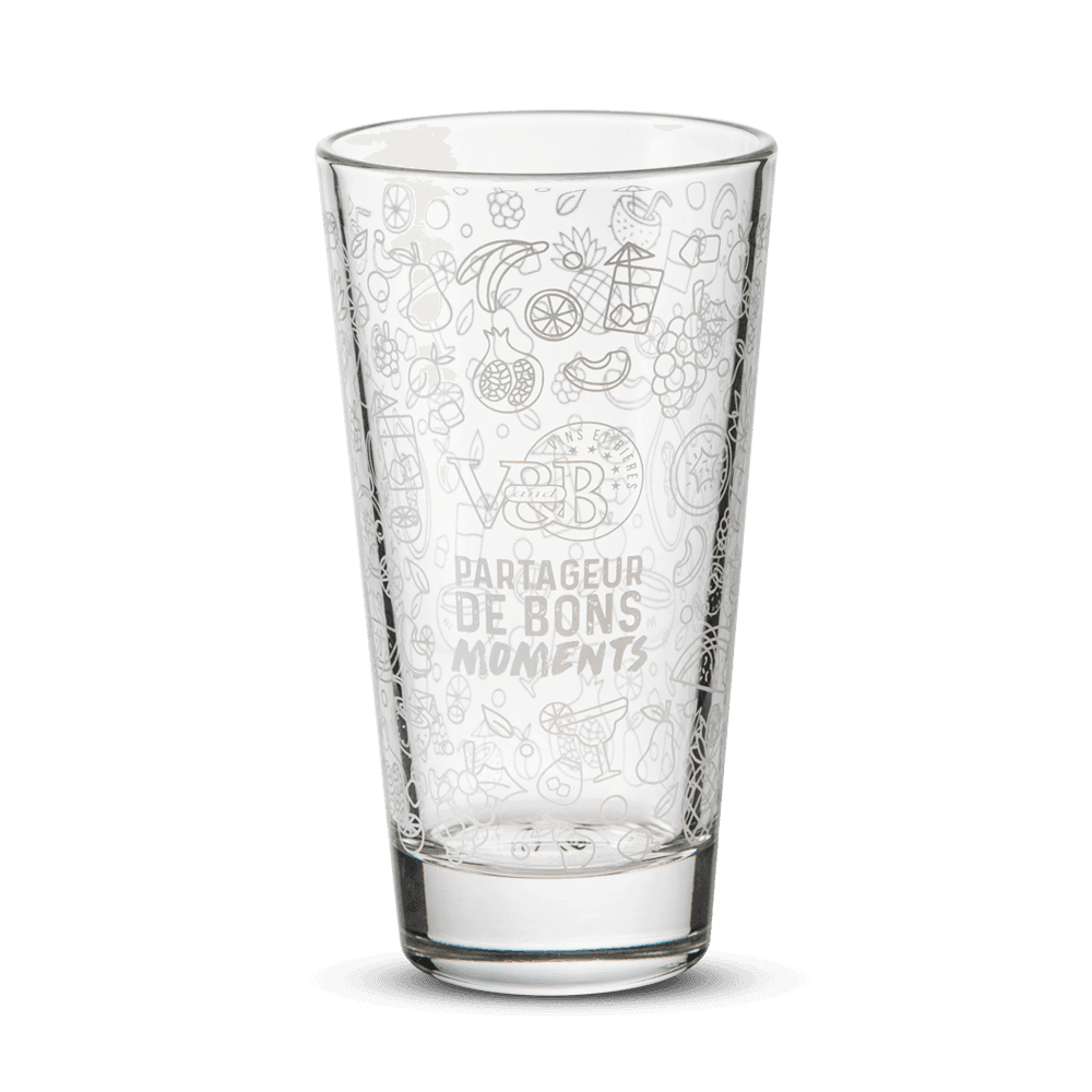 Verre V and B Soft et Cocktail 35 cl