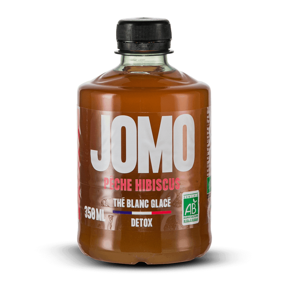 Jomo Thé Blanc Pêche Hibiscus 35 cl