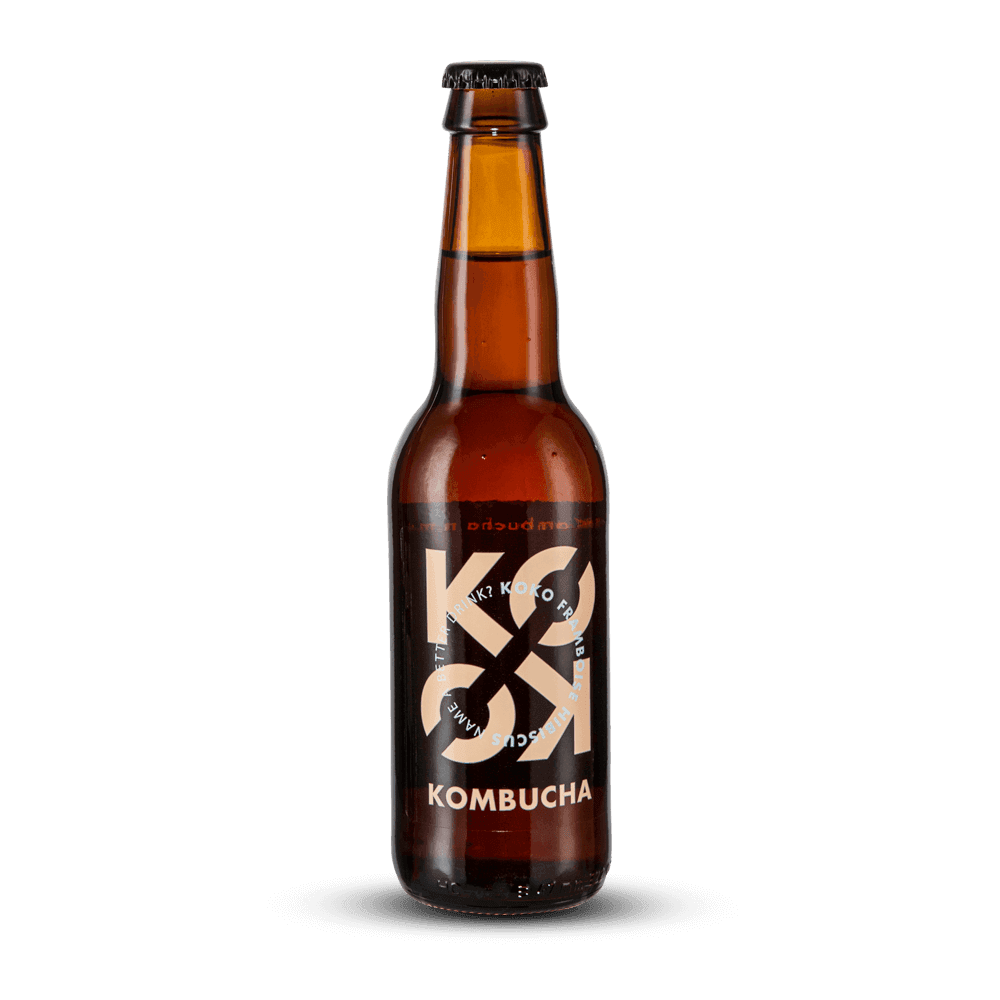Koko Kombucha Framboise Hibiscus 33 cl