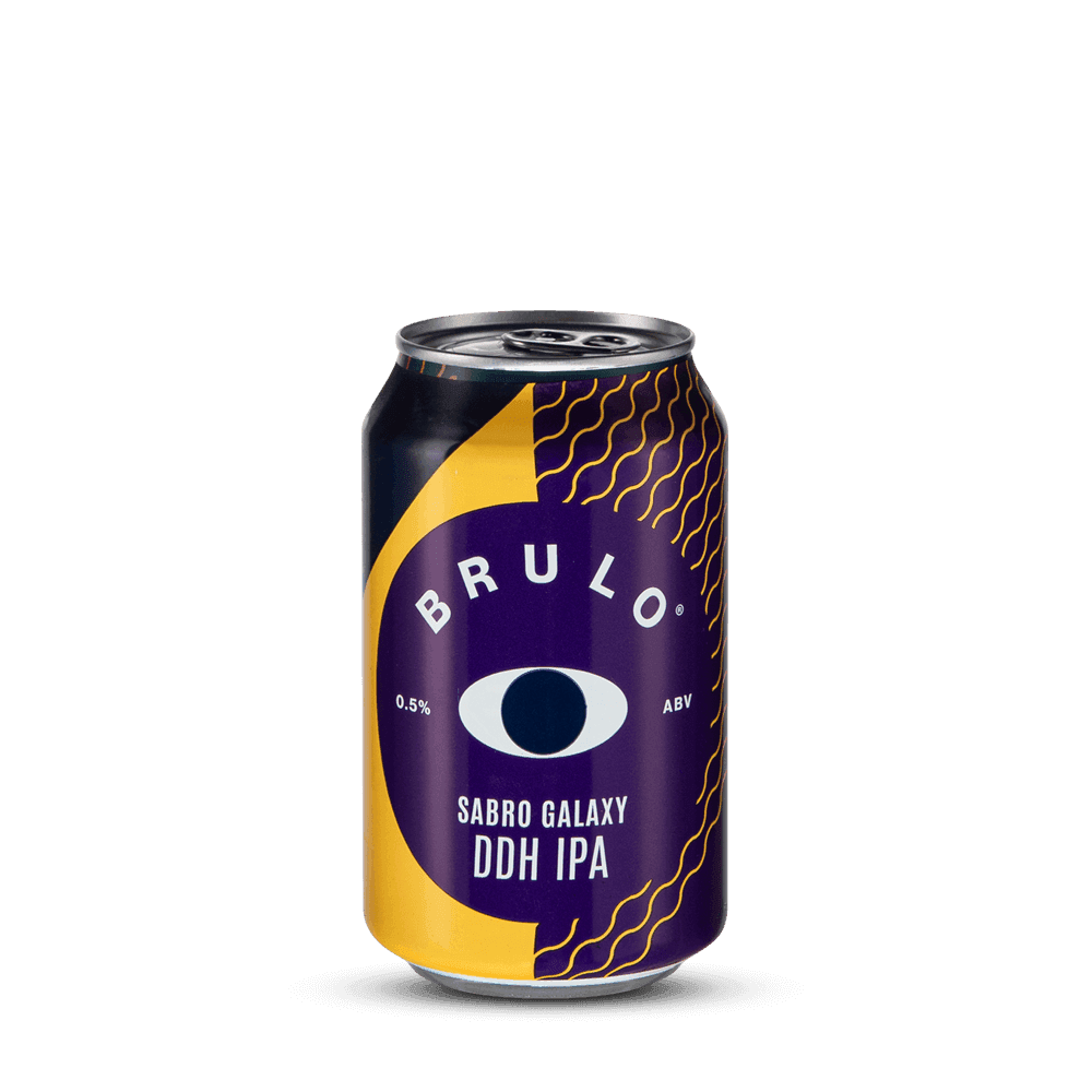 Brulo - Sabro Galaxy DDH IPA 0,5 % 33 cl