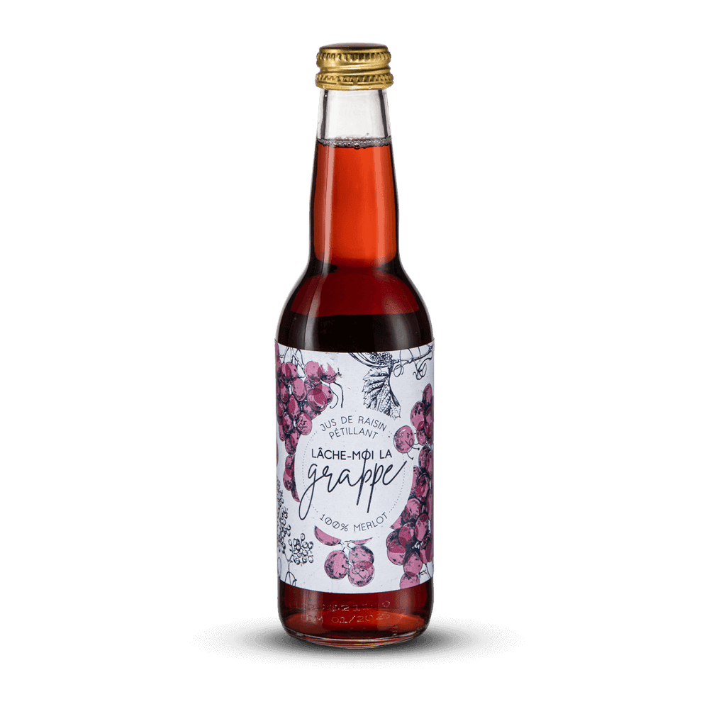 Lâche Moi La Grappe Jus de Raisin Pétillant 33 cl