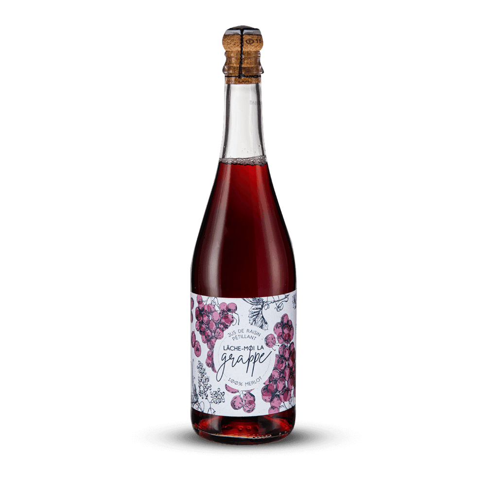 Lâche Moi La Grappe Jus de Raisin Pétillant 75 cl