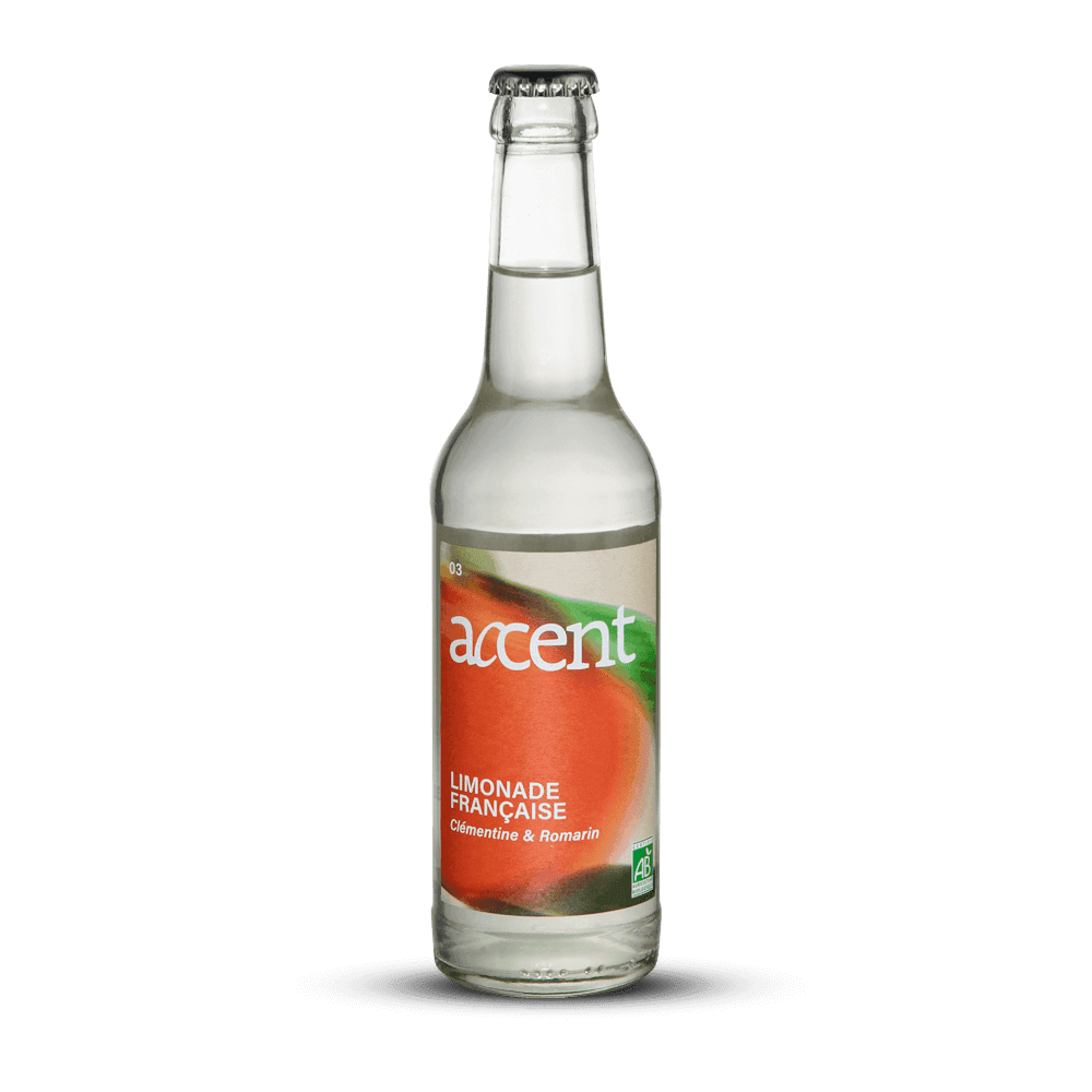 Accent - Limonade Française Clémentine/Romarin 33 cl