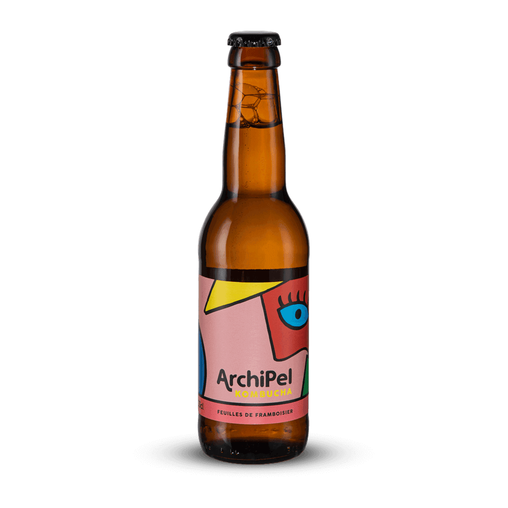 Archipel Kombucha Framboisier 33 cl