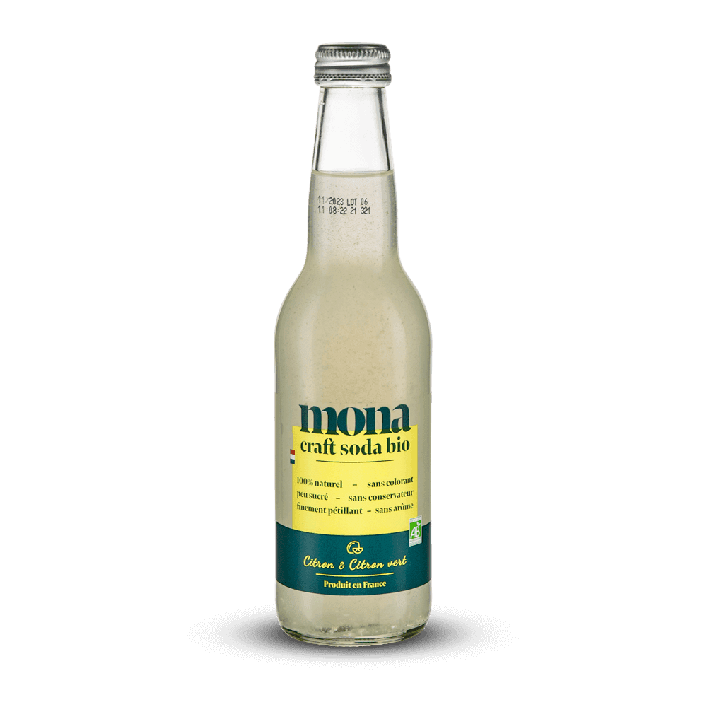 Mona Limonade Citron/Citron Vert 33 cl