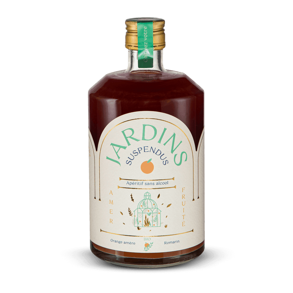 Jardins Suspendus Orange Amère & Romarin Sans Alcool 70 cl