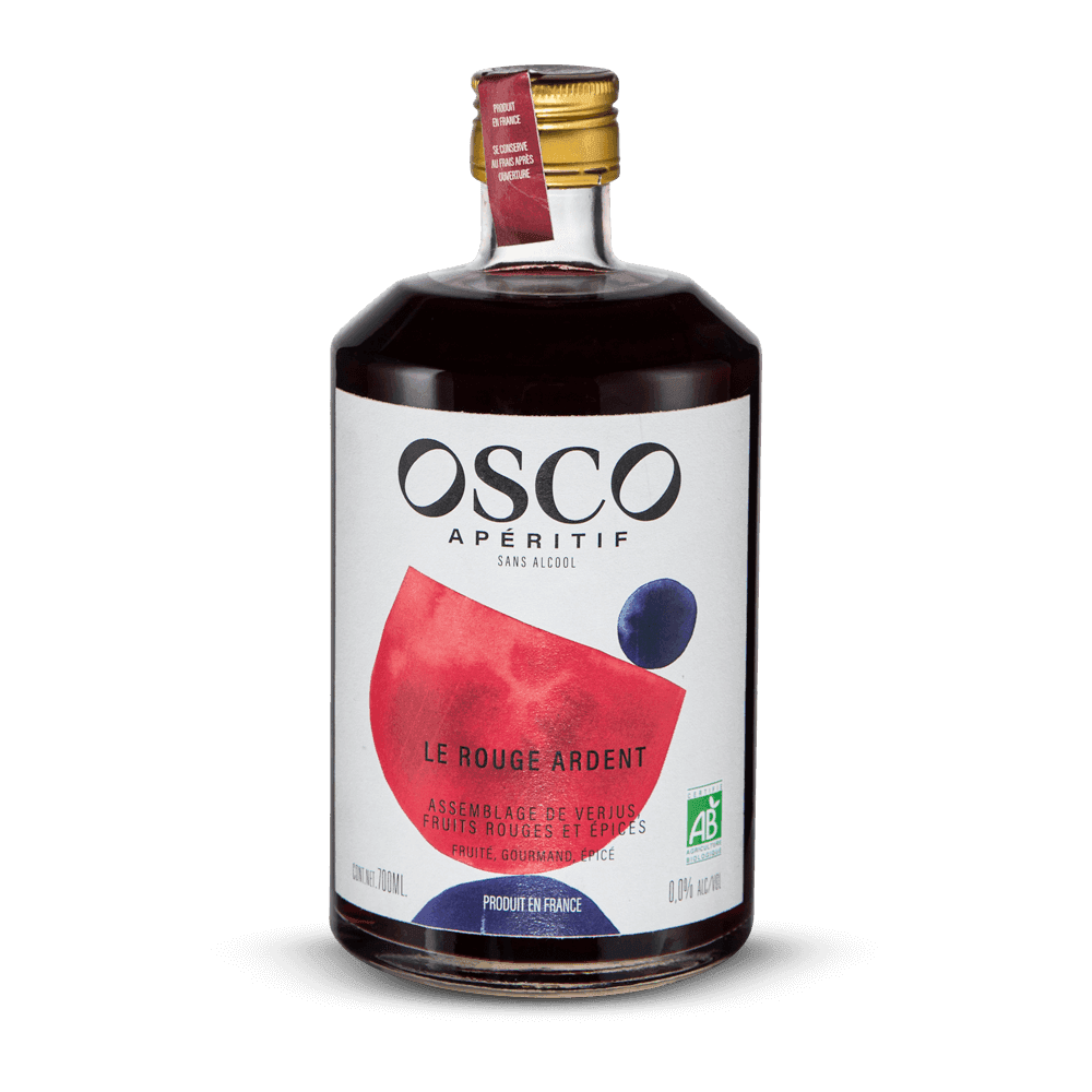 Osco Le Rouge Ardent Sans Alcool 70 cl