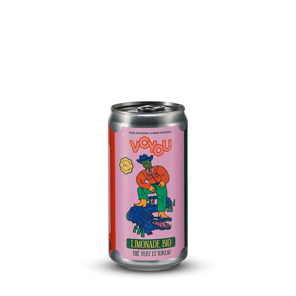 Voyou - Limonade Thé Vert/Sureau 25 cl