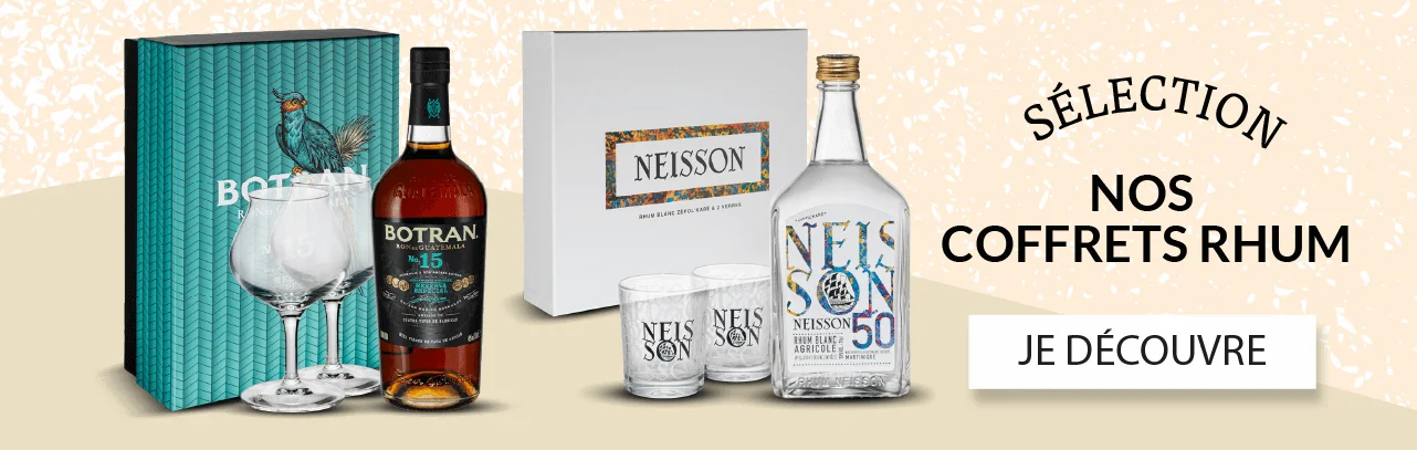 Menu Rhum - Coffrets