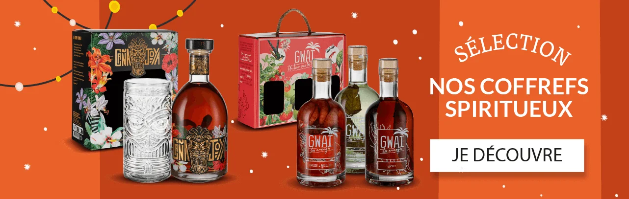 Menu Spiritueux - Coffrets