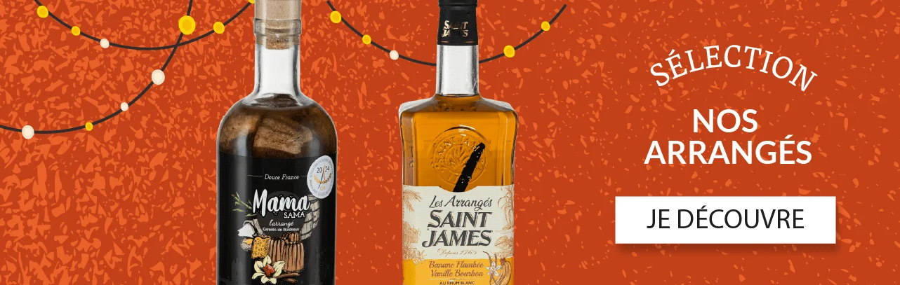 Menu Spiritueux - Nos arrangés