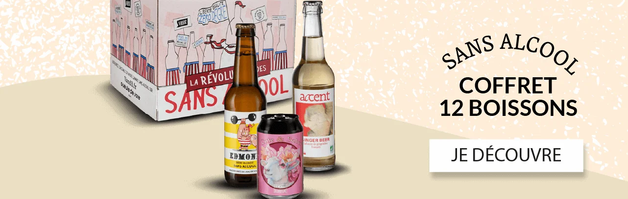 Menu Sans alcool - Coffret révolution du sans alcool