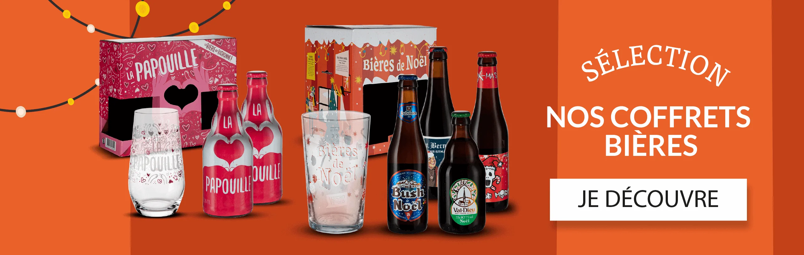 Menu Coffret - Bières