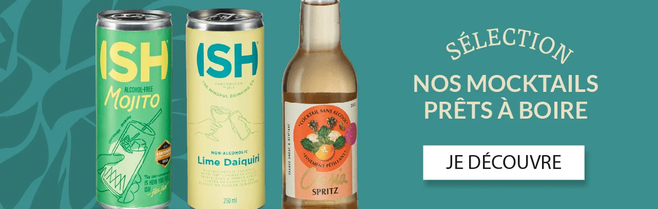 Menu Rhum - Prêt à boire sans alcool