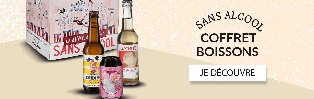 Menu Sans alcool - Coffret révolution du sans alcool