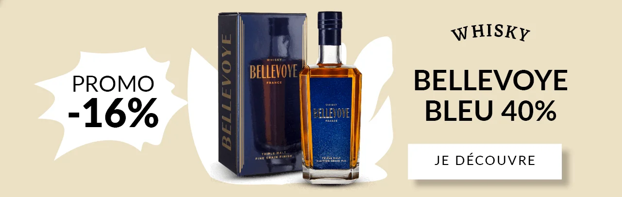 Menu Whisky - Bellevoye Bleu 40%