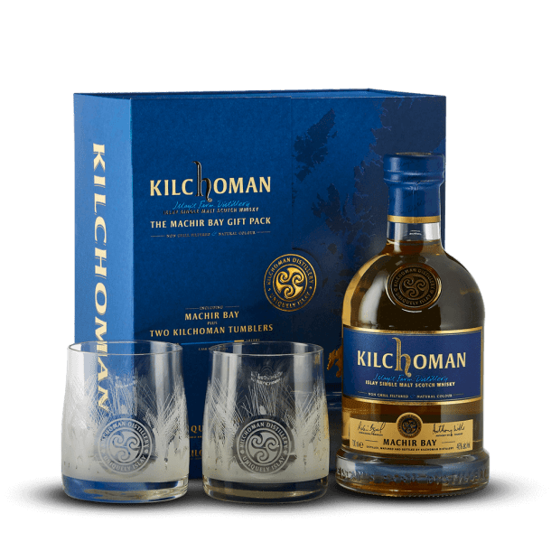 Coffret Kilchoman Machir Bay + 2 verres